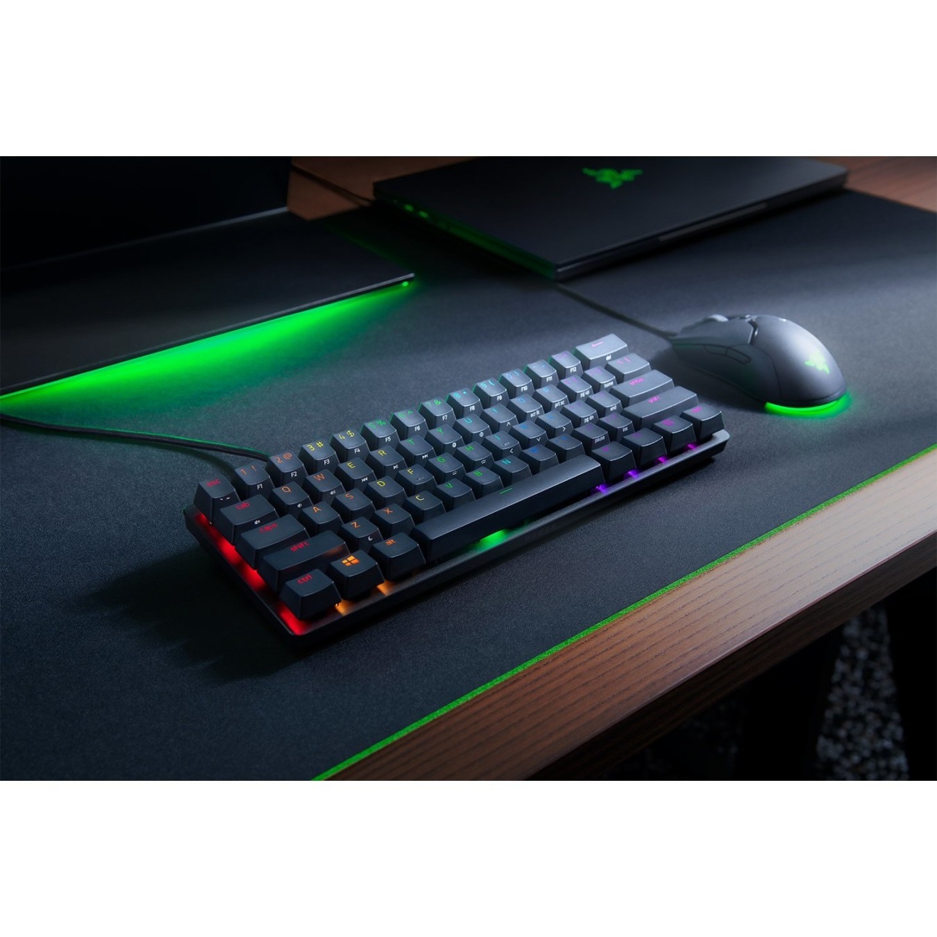 Razer Huntsman Mini - Optical Linear Red, DE Layout, 60% Keyboard, Black — Buy in Cyprus with Fast Delivery