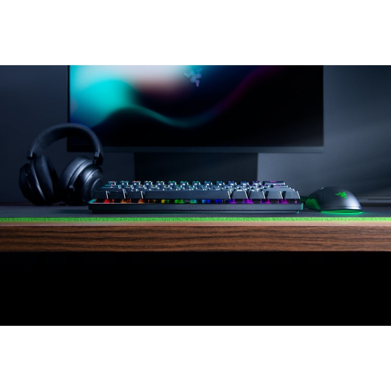 Razer Huntsman Mini - Optical Linear Red, DE Layout, 60% Keyboard, Black — Buy in Cyprus with Fast Delivery