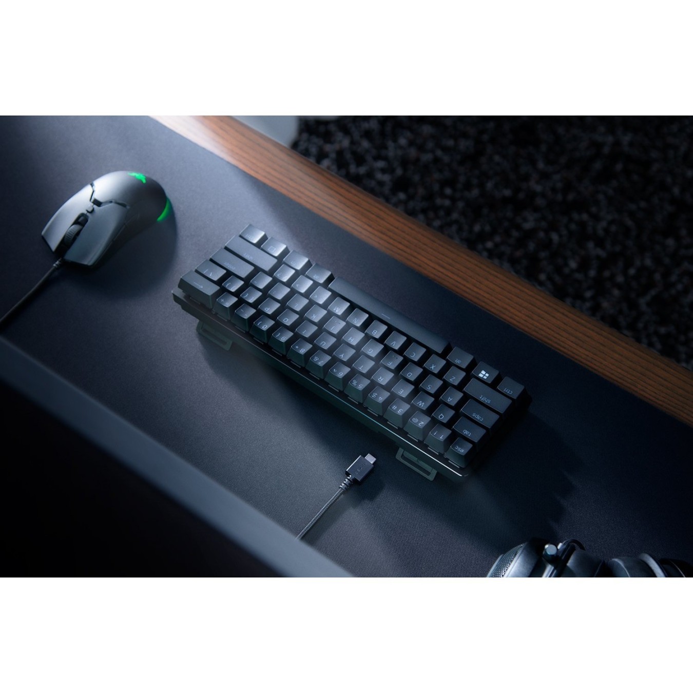 Razer Huntsman Mini - Optical Linear Red, DE Layout, 60% Keyboard, Black — Buy in Cyprus with Fast Delivery