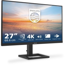 Buy Philips 68.5cm (27.0') Monitor - 27E1N1800AE - IPS, 16:9, HDMI+DP, Black in Cyprus, Nicosia, Limassol, Larnaka, Pafos