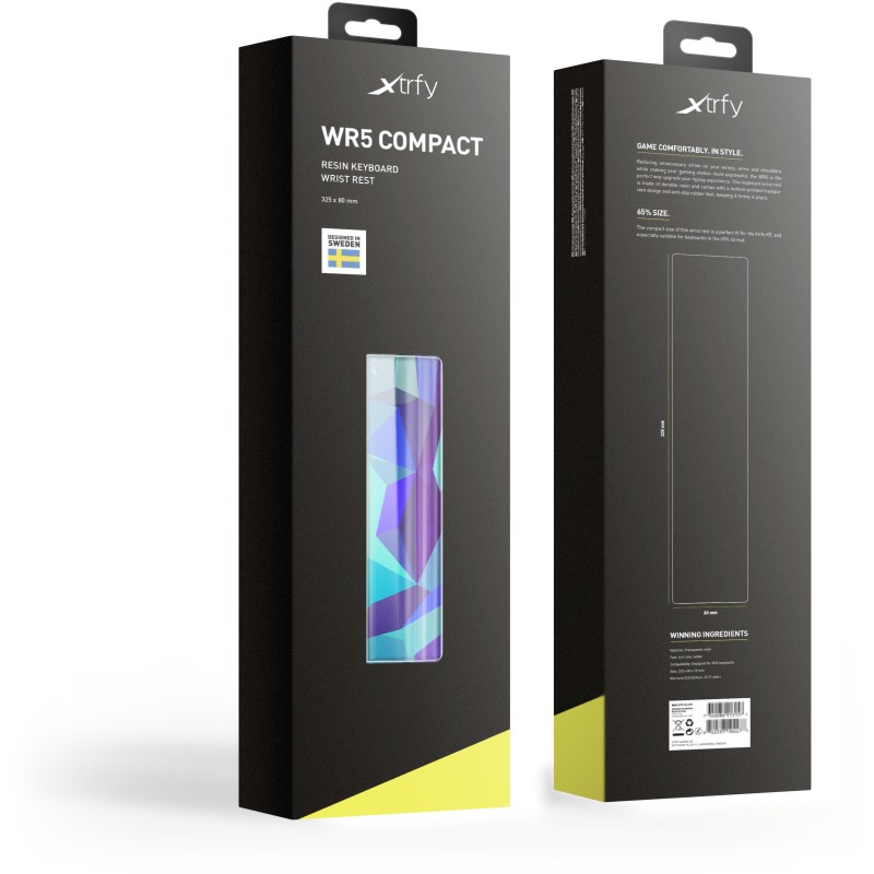 Buy CHERRY Xtrfy ZUB WR5 Compact Resin Wrist Rest - WR5 - Litus Blue in Cyprus, Nicosia, Limassol, Larnaka, Pafos