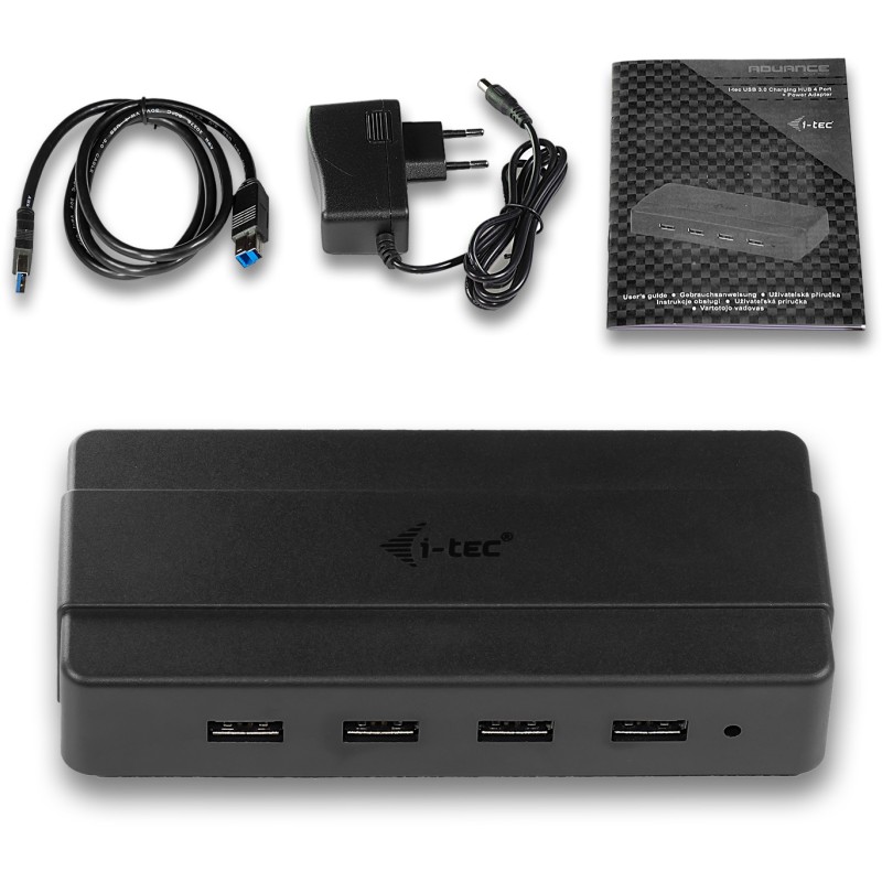 Buy D I-TEC USB 3.0 4P CHARGING HUB - Characteristics (USB 3.0, 4-port) in Cyprus, Nicosia, Limassol, Larnaka, Pafos