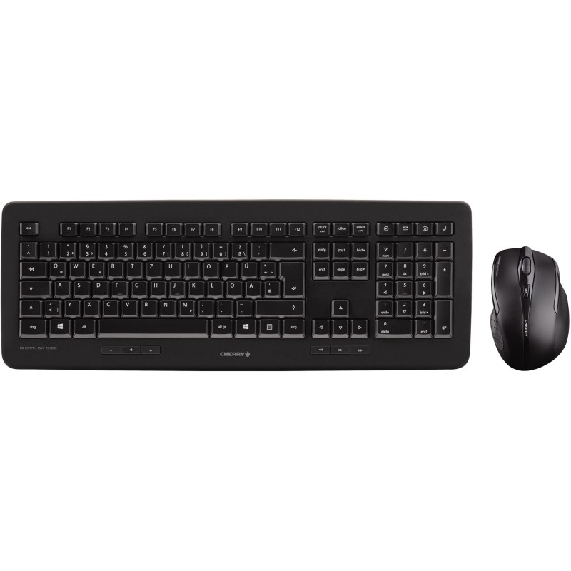 Buy CHERRY DW 5100 SWITZERLAND - 5100 - Swiss-layout wireless keyboard in Cyprus, Nicosia, Limassol, Larnaka, Pafos