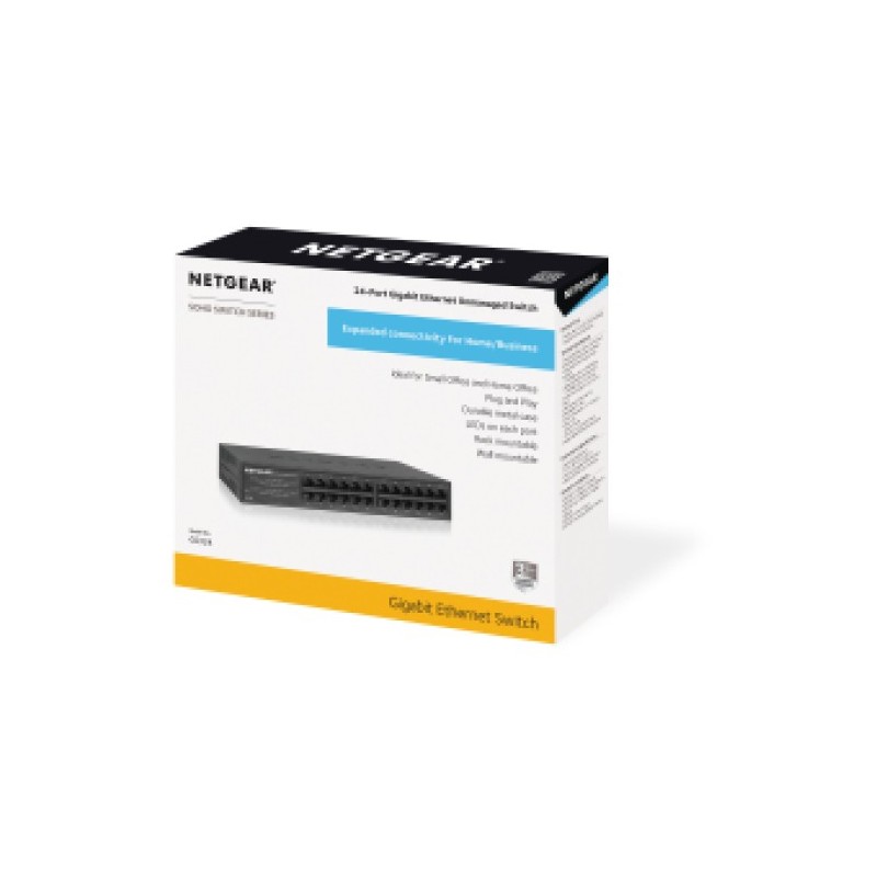 Buy Netgear GS324v2 - 24P PoE Rackmount Gigabit Switch in Cyprus, Nicosia, Limassol, Larnaka, Pafos
