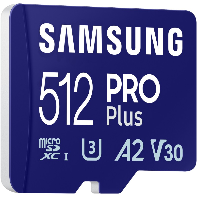 Buy CARD 512GB Samsung PRO Plus micro UHS-I U3 Full HD 4K UHD - microSD UHS-I U3 in Cyprus, Nicosia, Limassol, Larnaka, Pafos