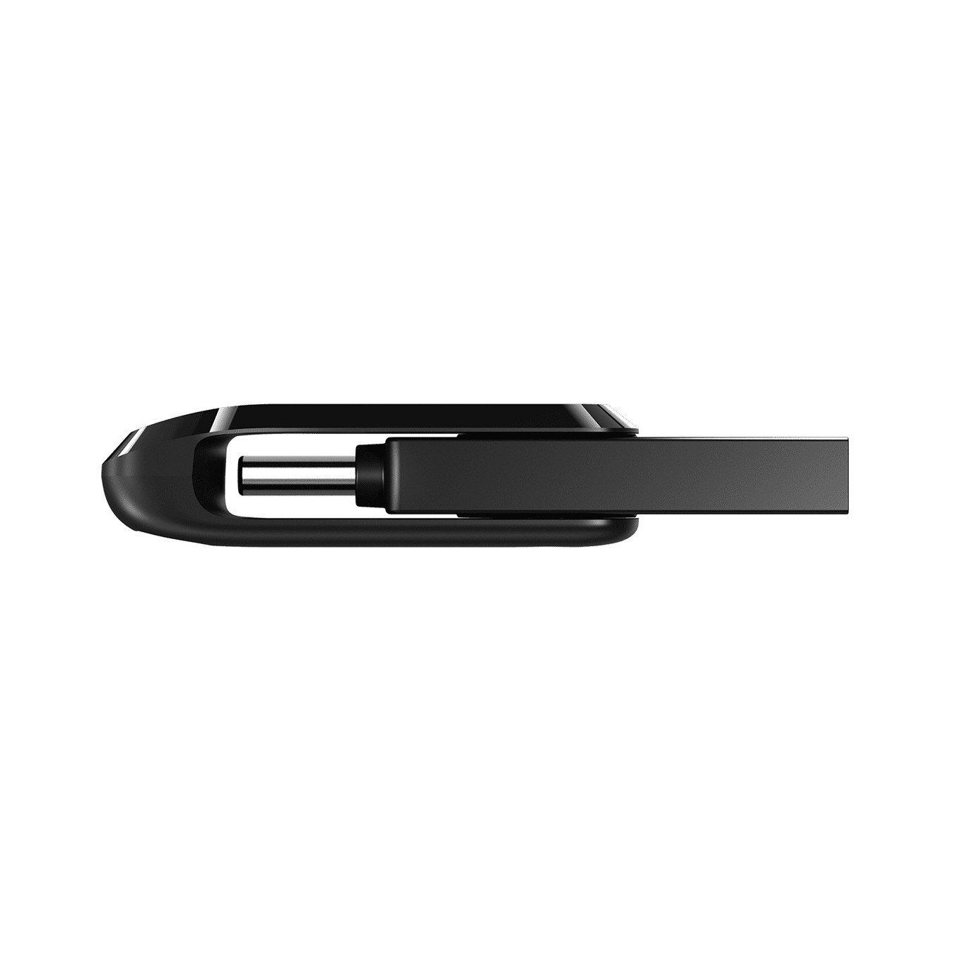 STICK 256GB USB 3.1 SanDisk Ultra Dual Drive Go Type-C black - (Black, 256GB, USB-C/USB-A, USB 3.1)