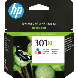 Buy HP 301XL Ink Cartridge - CH564EE - Color: Cyan, Magenta, Yellow in Cyprus, Nicosia, Limassol, Larnaka, Pafos