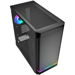 Buy Sharkoon MK4W RGB Micro-ATX Case with Glass Panel - MK4W - RGB, Black in Cyprus, Nicosia, Limassol, Larnaka, Pafos