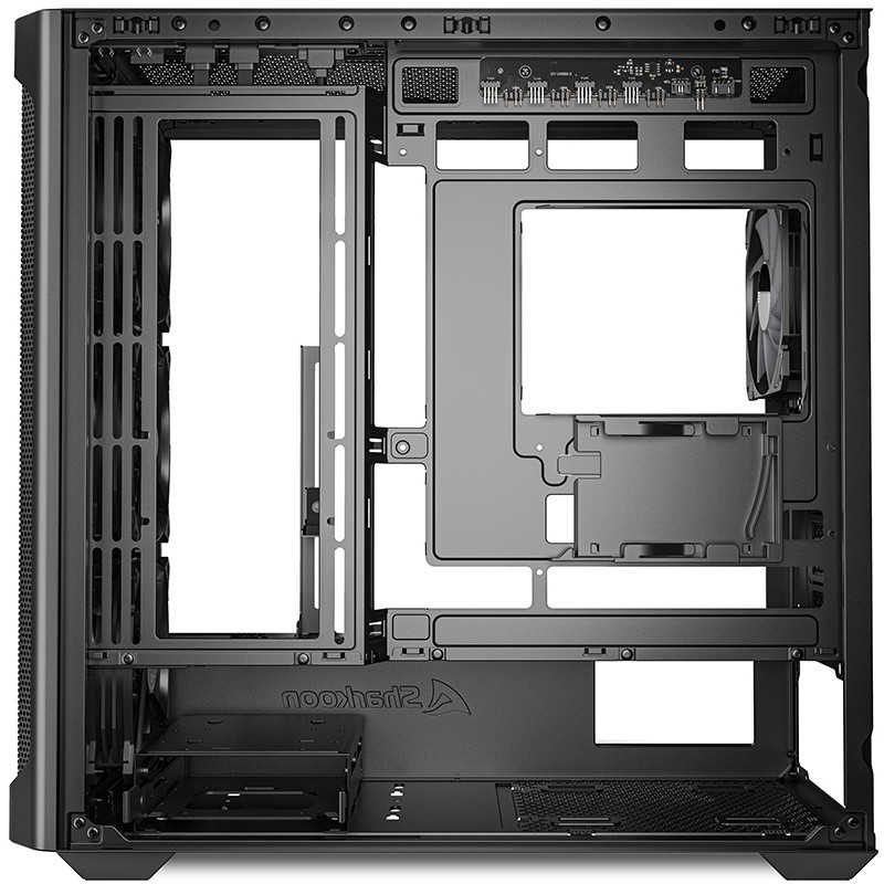 Buy Sharkoon MK4W RGB Micro-ATX Case with Glass Panel - MK4W - RGB, Black in Cyprus, Nicosia, Limassol, Larnaka, Pafos