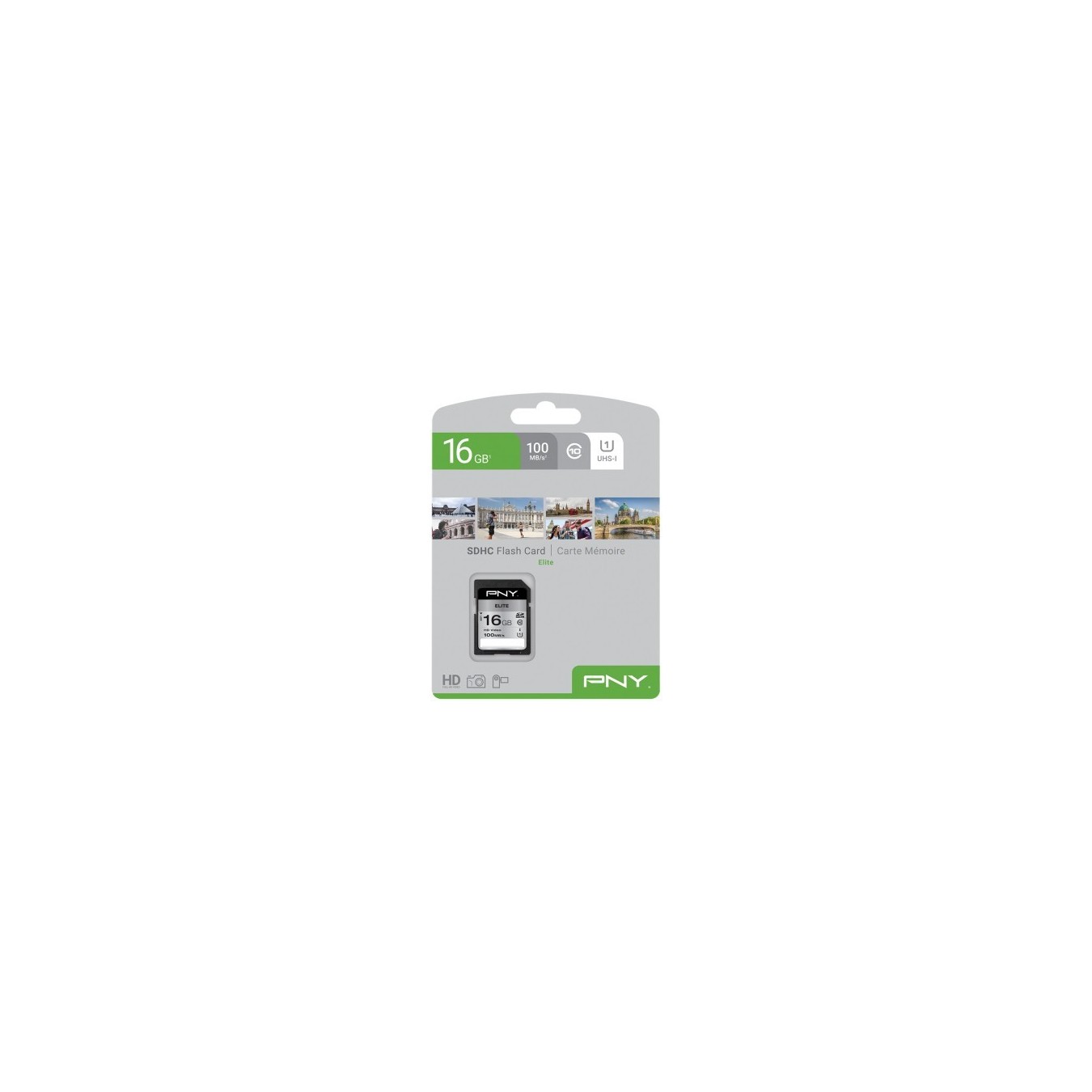 SDHC Card 16GB PNY Elite - R100MB/s Read — Buy in Cyprus with Fast Delivery