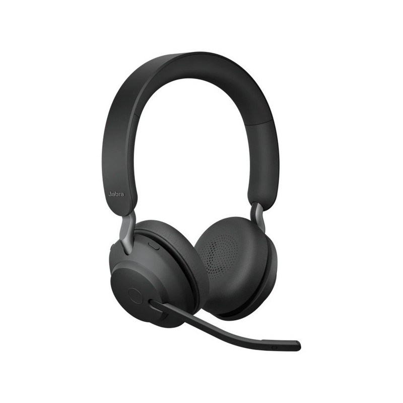 Jabra Evolve2 65 Stereo UC Link 380 USB-A Black 26599-989-999 (Boxed) — Buy in Cyprus with Fast Delivery