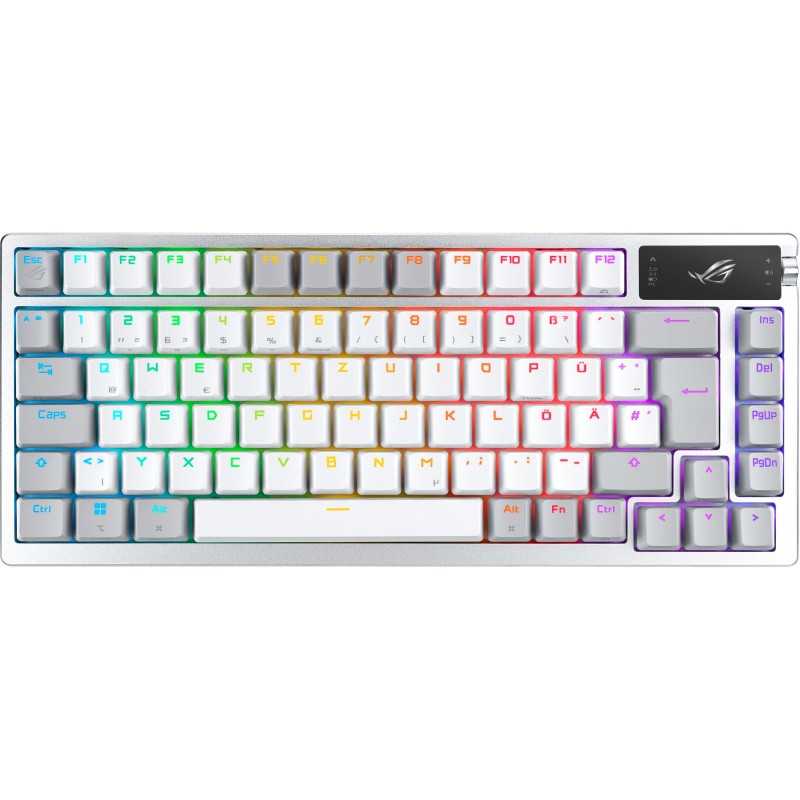 Buy ROG Azoth Keyboard - Azoth - White, 75% Wireless Optical Mechanical, Tri-Mode in Cyprus, Nicosia, Limassol, Larnaka, Pafos