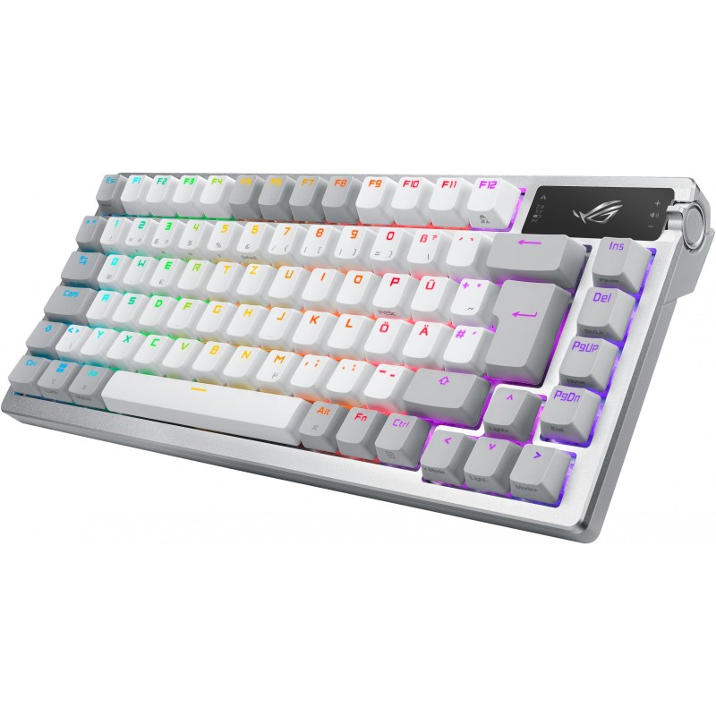 Buy ROG Azoth Keyboard - Azoth - White, 75% Wireless Optical Mechanical, Tri-Mode in Cyprus, Nicosia, Limassol, Larnaka, Pafos