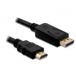 Buy DELOCK DisplayPort to HDMI Cable - 2 m in Cyprus, Nicosia, Limassol, Larnaka, Pafos