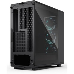 Buy Midi Fractal Epoch Black TG RGB Light tint - Mid Tower PC Case in Cyprus, Nicosia, Limassol, Larnaka, Pafos