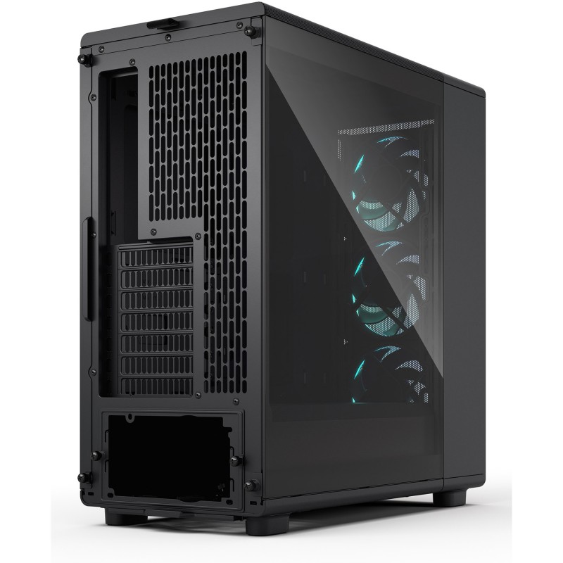 Buy Midi Fractal Epoch Black TG RGB Light tint - Mid Tower PC Case in Cyprus, Nicosia, Limassol, Larnaka, Pafos