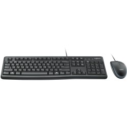 Buy Logitech MK120 Corded Desktop QWERTY US - MK120 - US layout, Wired USB in Cyprus, Nicosia, Limassol, Larnaka, Pafos