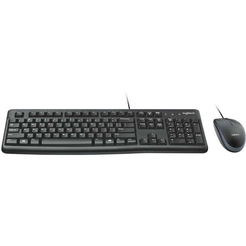 Buy Logitech MK120 Corded Desktop QWERTY US - MK120 - US layout, Wired USB in Cyprus, Nicosia, Limassol, Larnaka, Pafos