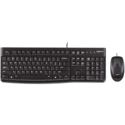 Buy Logitech MK120 Corded Desktop QWERTY US - MK120 - US layout, Wired USB in Cyprus, Nicosia, Limassol, Larnaka, Pafos