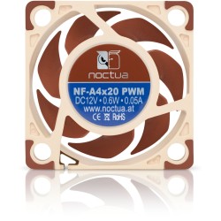 Buy 40mm Noctua NF-A4X20 PWM - NF-A4X20 PWM - 40x40x20mm, 4-pin PWM in Cyprus, Nicosia, Limassol, Larnaka, Pafos