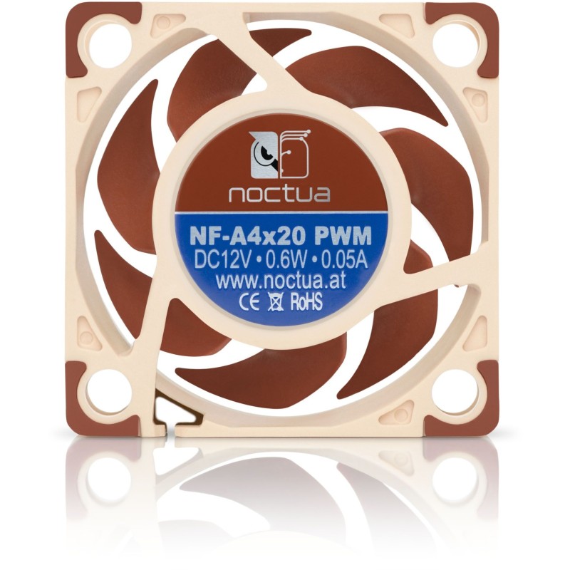 Buy 40mm Noctua NF-A4X20 PWM - NF-A4X20 PWM - 40x40x20mm, 4-pin PWM in Cyprus, Nicosia, Limassol, Larnaka, Pafos
