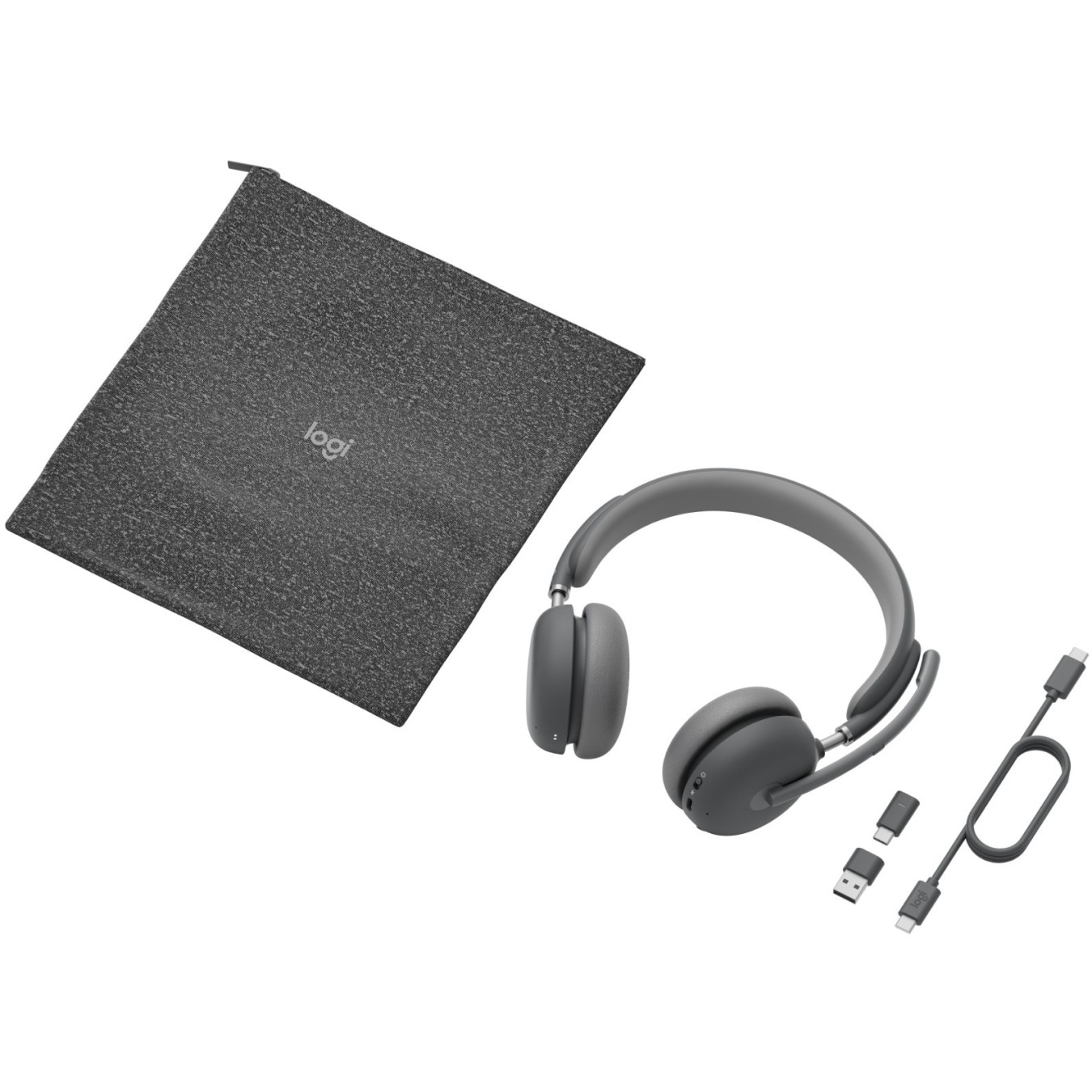 Logitech Zone Wireless 2 UC - A00174 - Graphite Teams, 2.4G + BT, No Stand — Buy in Cyprus with Fast Delivery