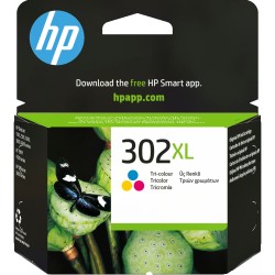 Buy HP 302 XL Ink Cartridge - F6U67AE - Color (Cyan, Magenta, Yellow) in Cyprus, Nicosia, Limassol, Larnaka, Pafos