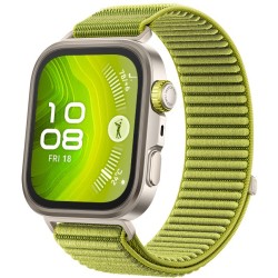 Buy Huawei Watch Fit 4 Pro Green Woven Strap - Characteristics (Green, Woven Strap) in Cyprus, Nicosia, Limassol, Larnaka, Pafos