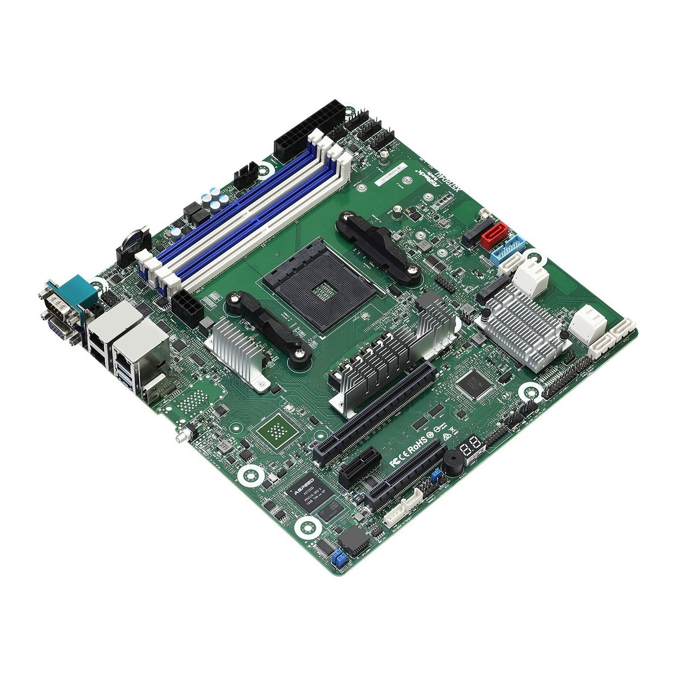 AM4 ASRock Rack X570D4U - X570D4U - Rack-mount AMD AM4 motherboard — Buy in Cyprus with Fast Delivery
