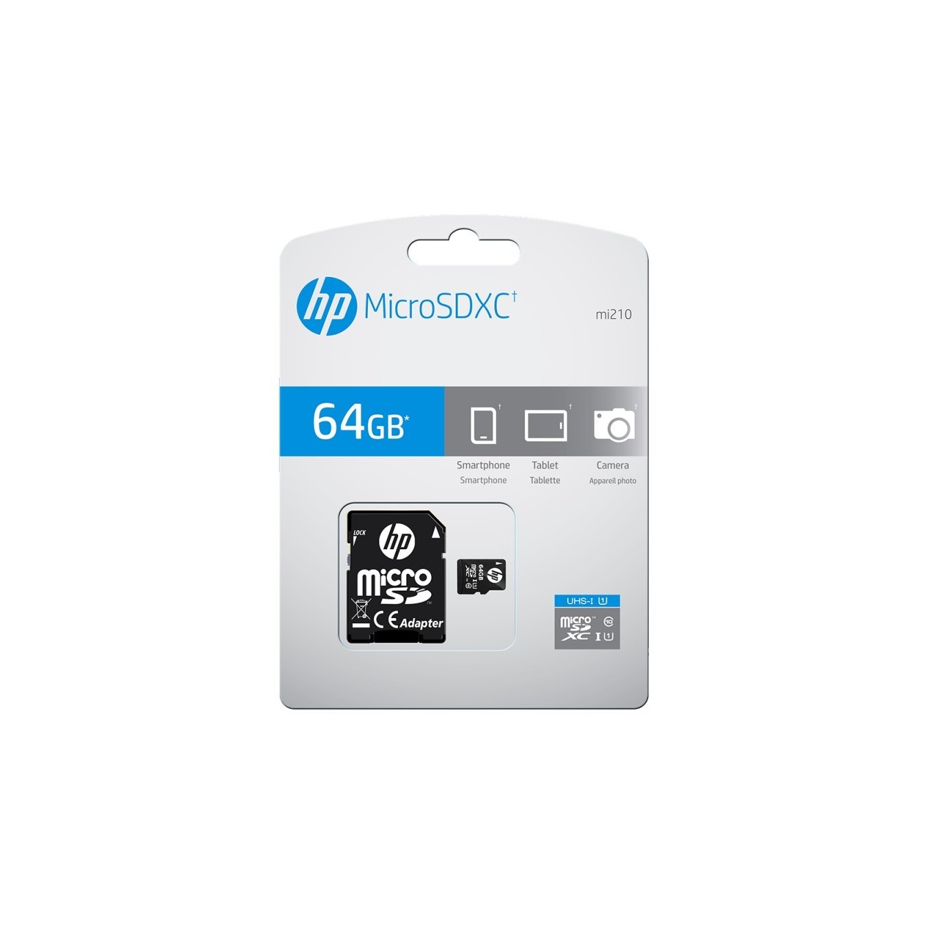 CARD MicroSD HC 64GB PNY HP - mi210 - microSD, 64GB — Buy in Cyprus with Fast Delivery