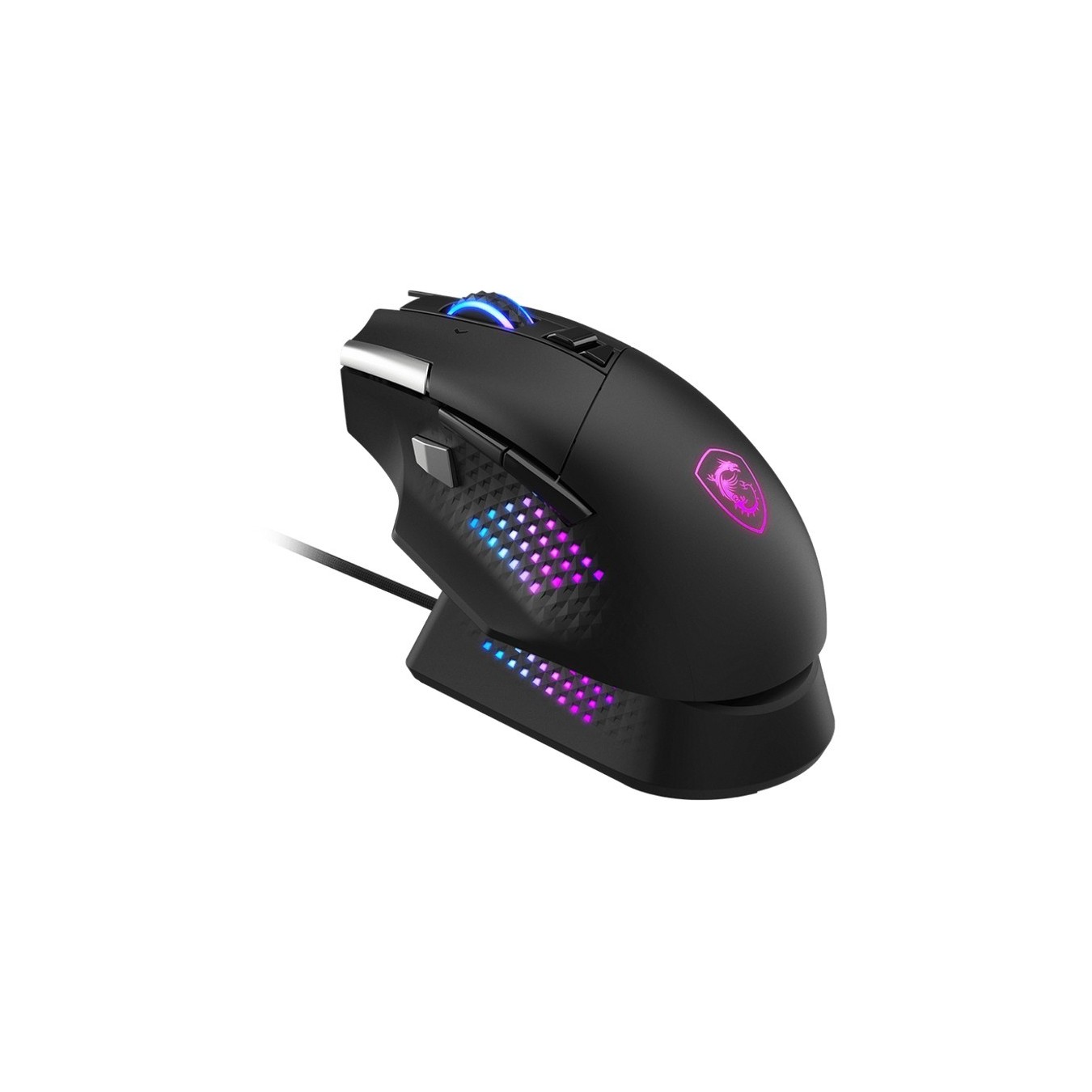 MSI Versa Pro W + Mouse Dock Pro - Wireless gaming mouse with charging dock — Buy in Cyprus with Fast Delivery