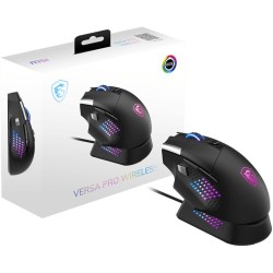 Buy MSI Versa Pro W + Mouse Dock Pro - Wireless gaming mouse with charging dock in Cyprus, Nicosia, Limassol, Larnaka, Pafos