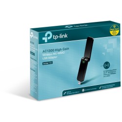 Buy TP-LINK Archer T4U - T4U - AC1300 High Gain Dual Band USB Wi-Fi Adapter in Cyprus, Nicosia, Limassol, Larnaka, Pafos