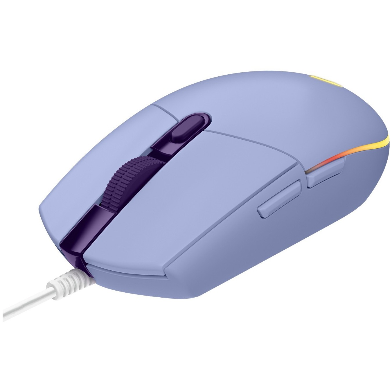 Logitech G203 LIGHTSYNC Gaming Mouse - G203 - White, Wired USB, 8000 DPI, Ambidextrous RGB — Buy in Cyprus with Fast Delivery