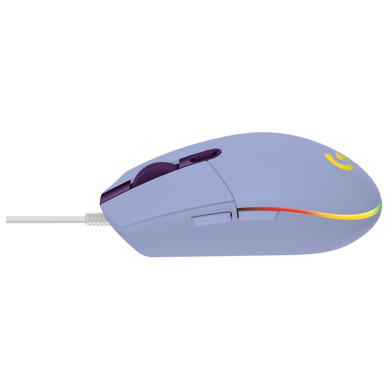 Logitech G203 LIGHTSYNC Gaming Mouse - G203 - White, Wired USB, 8000 DPI, Ambidextrous RGB — Buy in Cyprus with Fast Delivery