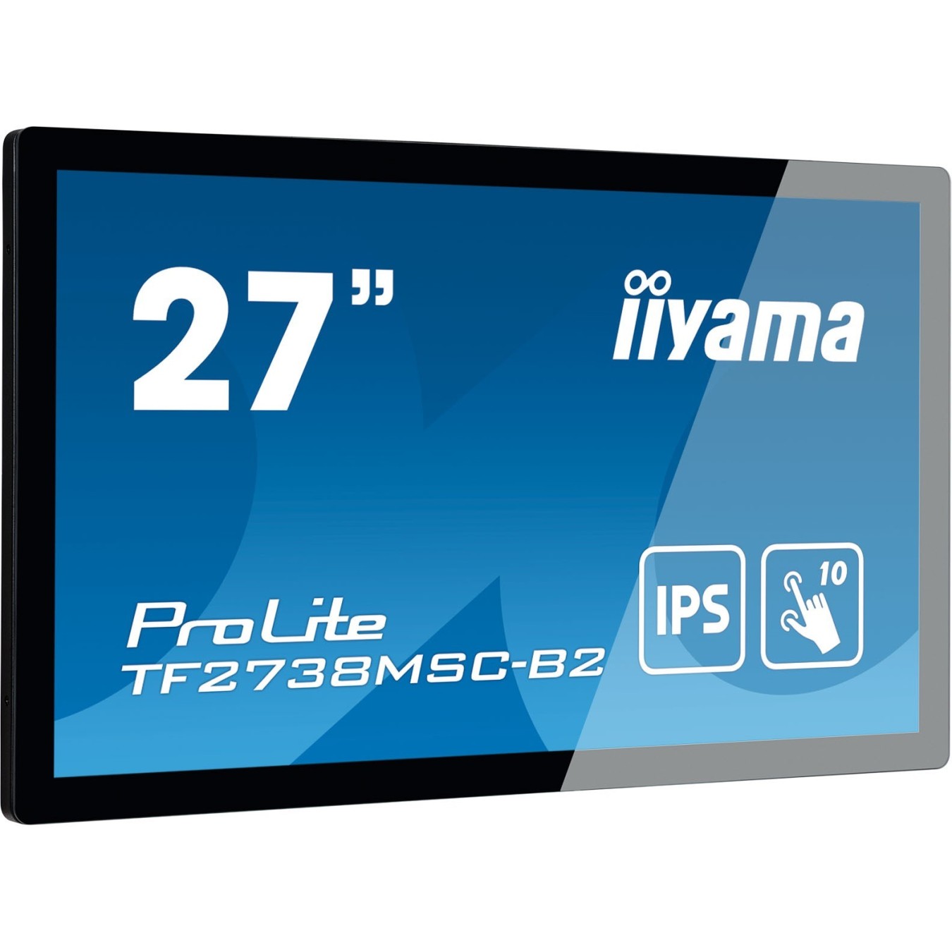 IIYAMA 68.6cm (27') - TF2738MSC-B2 - 16:9 M-Touch HDMI+DVI+DP — Buy in Cyprus with Fast Delivery