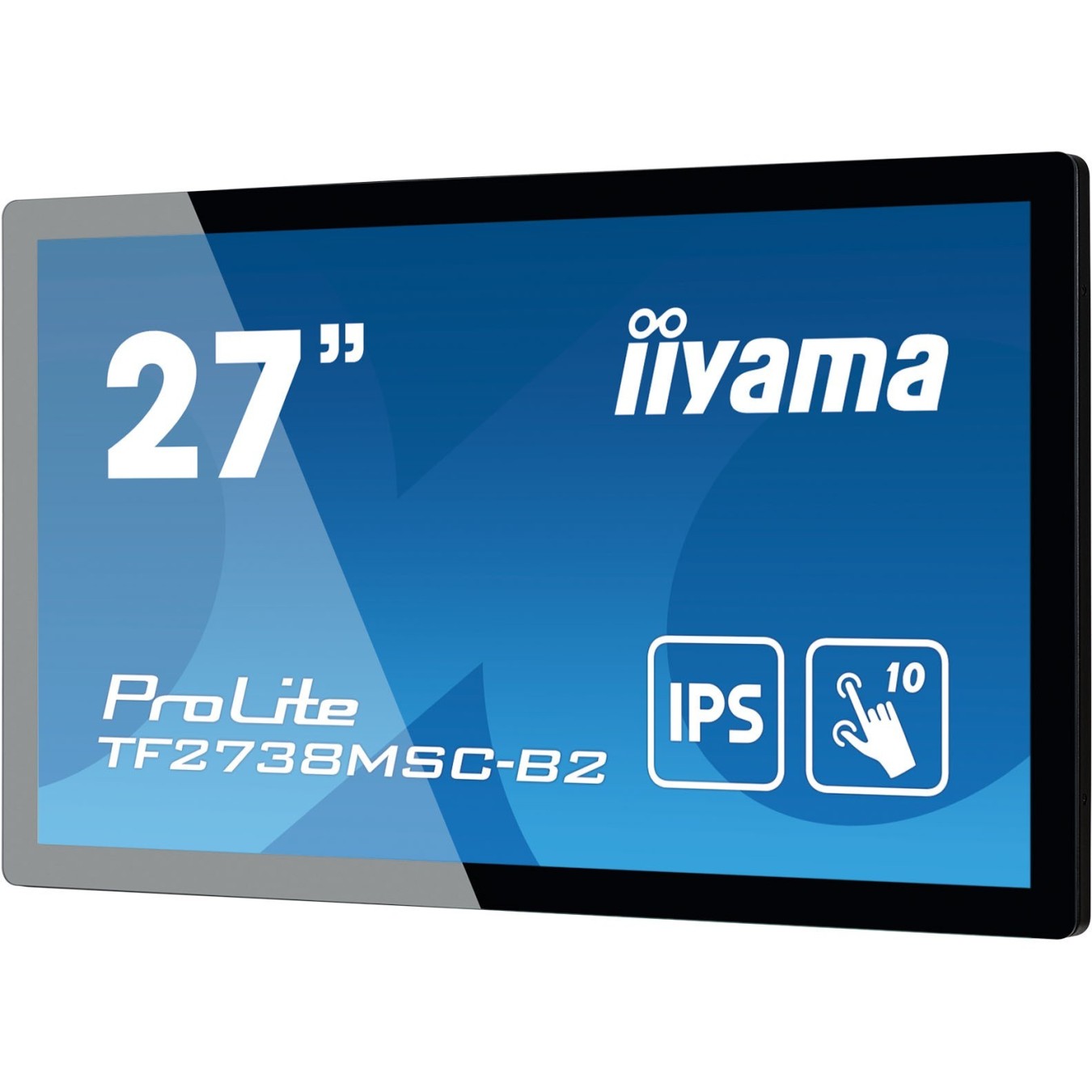 IIYAMA 68.6cm (27') - TF2738MSC-B2 - 16:9 M-Touch HDMI+DVI+DP — Buy in Cyprus with Fast Delivery