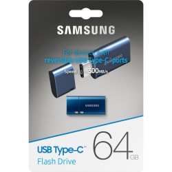 Buy Samsung Blue USB-C Stick 64GB - USB-C, USB 3.2 Gen1 in Cyprus, Nicosia, Limassol, Larnaka, Pafos