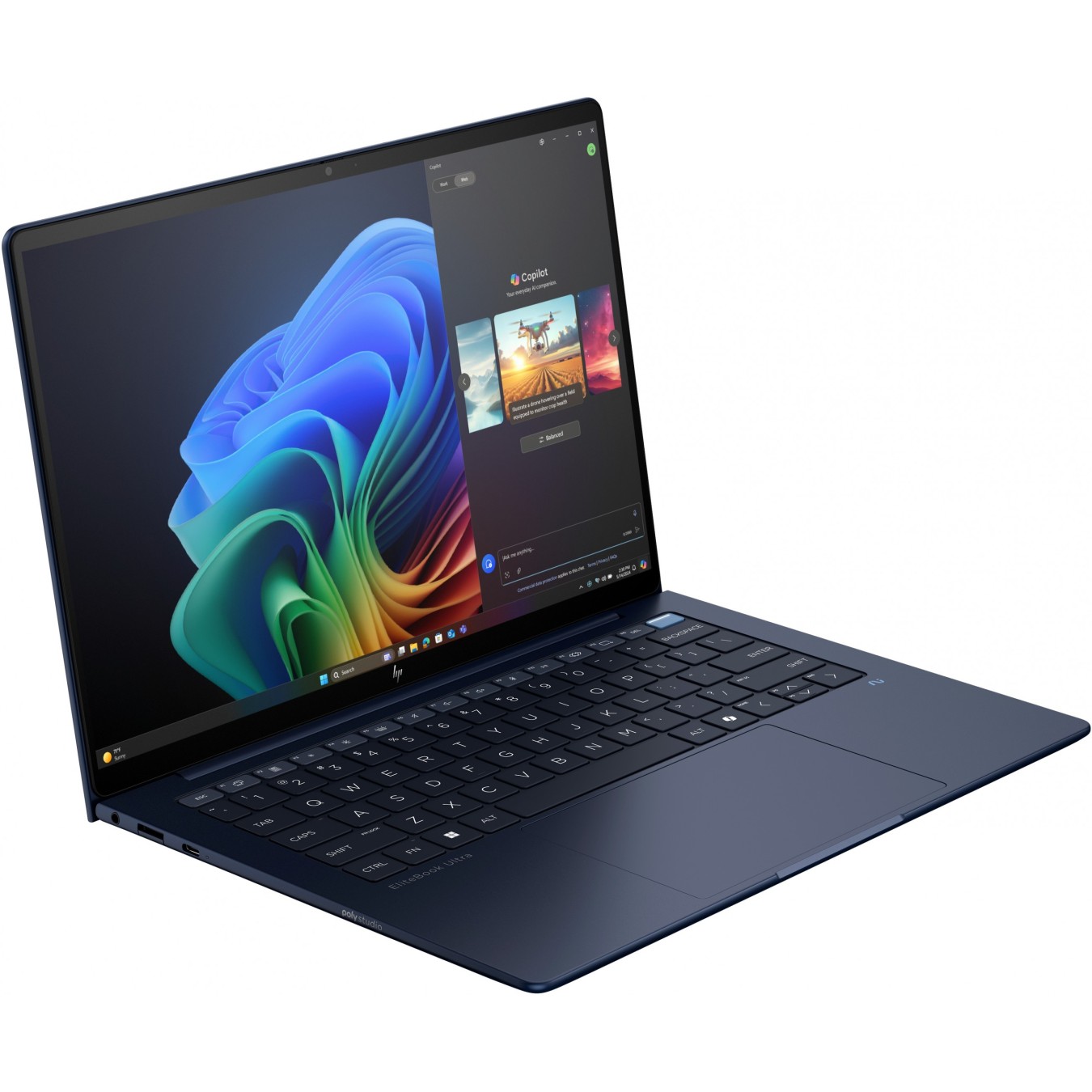 HP EliteBook Ultra 14 G1i - CU7 258V - Atmosphere Blue, 32GB RAM, 1TB SSD, Windows 11 Pro, Touch