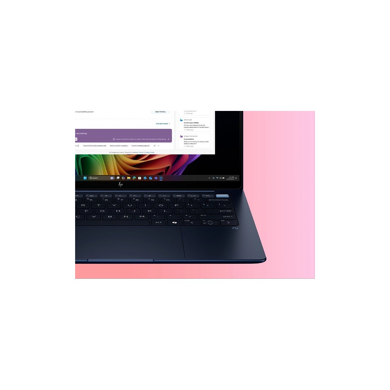 HP EliteBook Ultra 14 G1i - CU7 258V - Atmosphere Blue, 32GB RAM, 1TB SSD, Windows 11 Pro, Touch