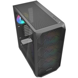 Buy Sharkoon AK3 RGB ATX 1xGlas Black - AK3 RGB - Glass-side ATX mid-tower with RGB in Cyprus, Nicosia, Limassol, Larnaka, Pafos