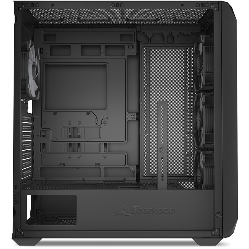 Buy Sharkoon AK3 RGB ATX 1xGlas Black - AK3 RGB - Glass-side ATX mid-tower with RGB in Cyprus, Nicosia, Limassol, Larnaka, Pafos