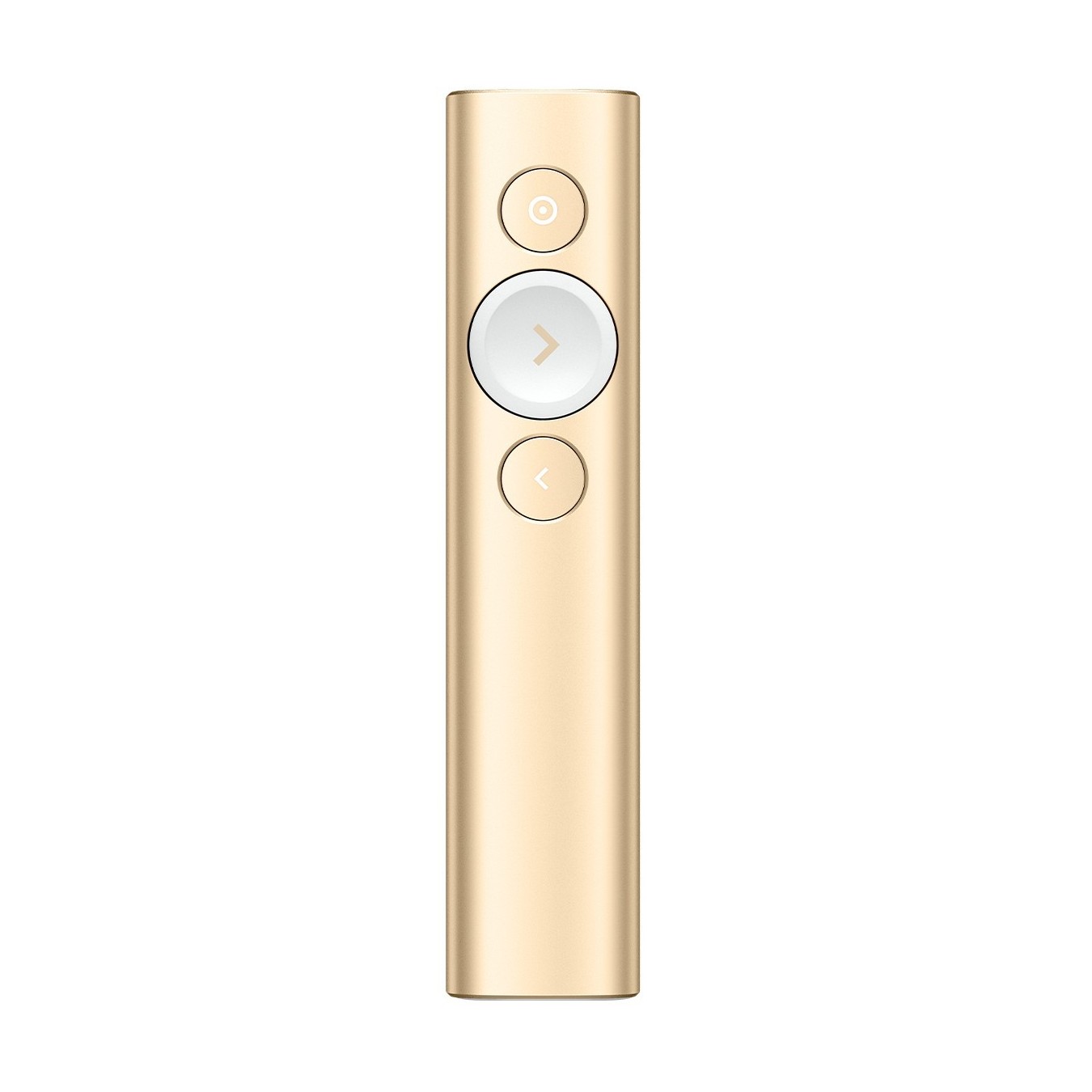 Logitech wireless Presenter Spotlight Gold - Characteristics (Gold, Tri-Mode USB/Bluetooth/2.4G, PC/Multi-platform)
