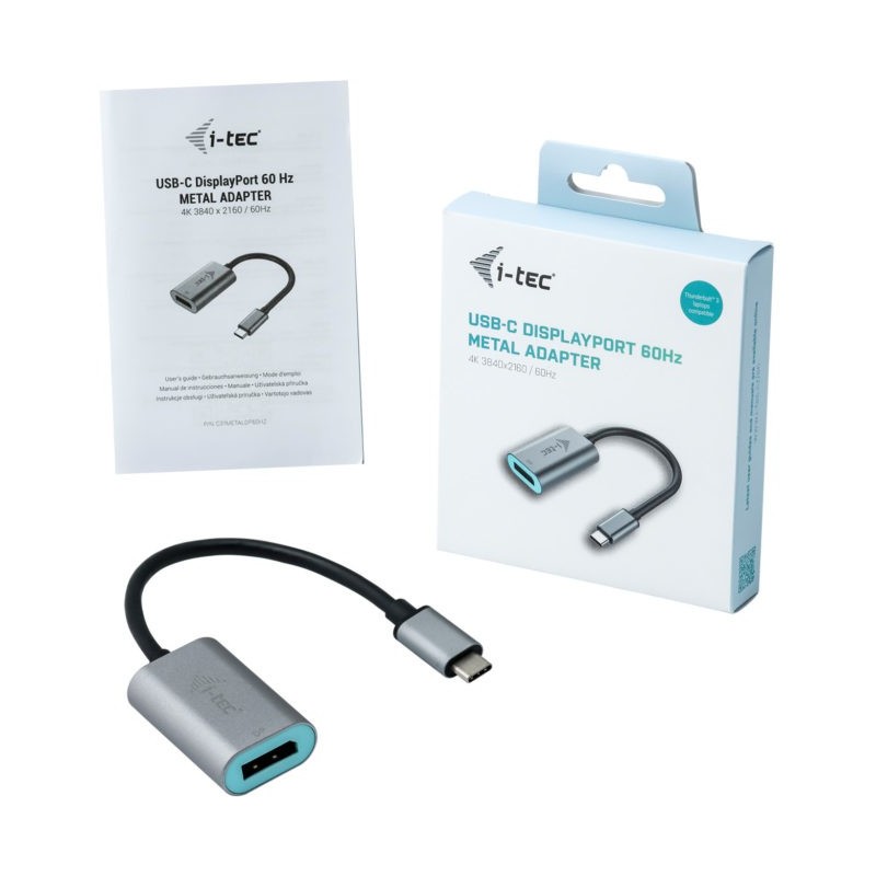 Buy I-TEC USB-C METAL DISPLAY PORT - (Metal body) in Cyprus, Nicosia, Limassol, Larnaka, Pafos