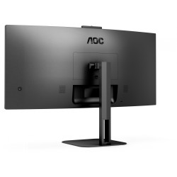Buy AOC 34'' Curved Monitor CU34V5CW BK - 1000R VA, UWQHD 3440x1440, USB-C/HDMI/DP in Cyprus, Nicosia, Limassol, Larnaka, Pafos