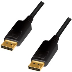 Buy LogiLink DisplayPort 1.2 (ST-ST) 2m Cable - Black - 4K 60Hz in Cyprus, Nicosia, Limassol, Larnaka, Pafos