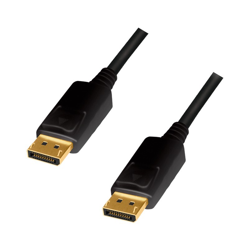 Buy LogiLink DisplayPort 1.2 (ST-ST) 2m Cable - Black - 4K 60Hz in Cyprus, Nicosia, Limassol, Larnaka, Pafos