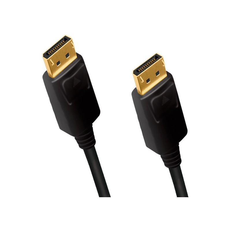 Buy LogiLink DisplayPort 1.2 (ST-ST) 2m Cable - Black - 4K 60Hz in Cyprus, Nicosia, Limassol, Larnaka, Pafos