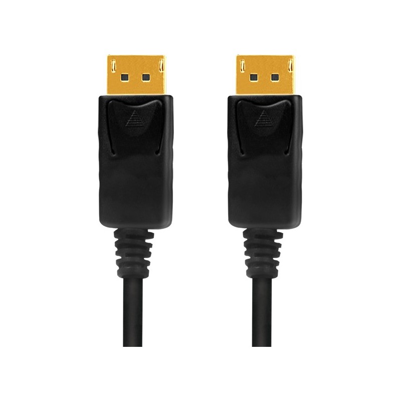 Buy LogiLink DisplayPort 1.2 (ST-ST) 2m Cable - Black - 4K 60Hz in Cyprus, Nicosia, Limassol, Larnaka, Pafos