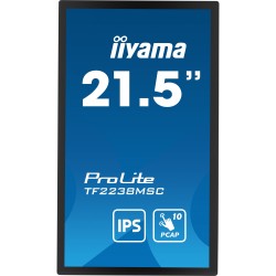 Buy IIYAMA 21.5-inch Touch IPS Monitor - TF2238MSC-B1 - Flat, 16:9, HDMI+DP+USB in Cyprus, Nicosia, Limassol, Larnaka, Pafos